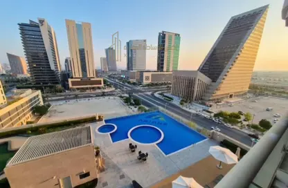 Apartment - 1 Bedroom - 2 Bathrooms for rent in Lusail Marina Heights - Marina District - Lusail