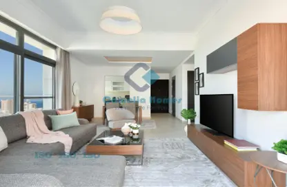 Living Room image for: Apartment - 1 Bedroom - 1 Bathroom for rent in Al Ghanim - Al Ghanim - Doha, Image 1
