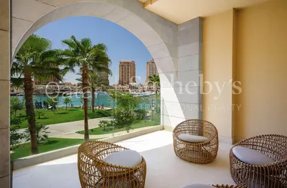 Townhouse - 1 Bedroom - 2 Bathrooms for sale in The St. Regis Marsa Arabia Island - Marsa Arabia - The Pearl Island - Doha