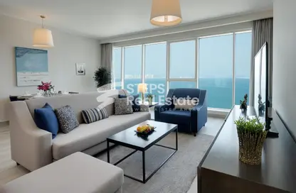 Apartment - 1 Bedroom - 2 Bathrooms for rent in Al Shatt Street - West Bay - Doha