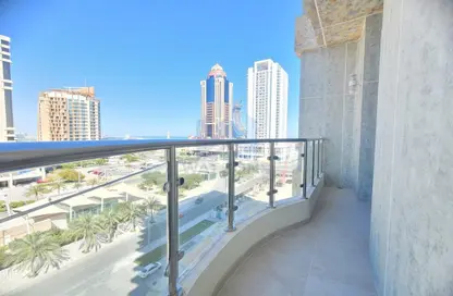 Balcony image for: Apartment - 2 Bedrooms - 2 Bathrooms for rent in Lusail City - Lusail, Image 1