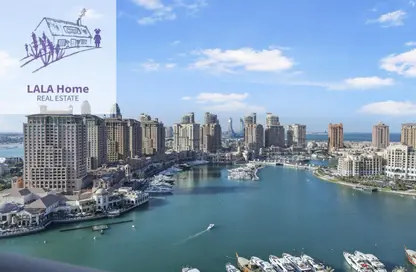 Apartment - 2 Bedrooms - 3 Bathrooms for rent in East Porto Drive - Porto Arabia - The Pearl Island - Doha