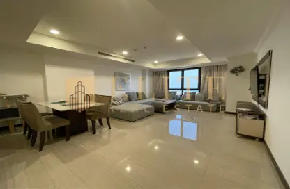Apartment - 2 Bedrooms - 2 Bathrooms for rent in East Porto Drive - Porto Arabia - The Pearl Island - Doha