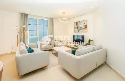 Apartment - 2 Bedrooms - 3 Bathrooms for rent in Viva East - Viva Bahriyah - The Pearl Island - Doha