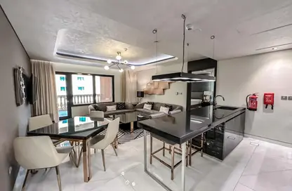 Apartment - 1 Bedroom - 1 Bathroom for rent in East Porto Drive - Porto Arabia - The Pearl Island - Doha