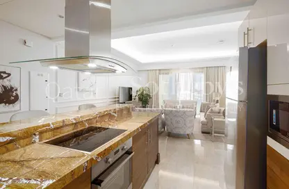 شقة - 3 غرف نوم - 4 حمامات للايجار في The St. Regis Marsa Arabia Island - Marsa Arabia - جزيرة اللؤلؤة - الدوحة