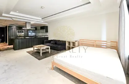 Apartment - Studio - 1 Bathroom for rent in East Porto Drive - Porto Arabia - The Pearl Island - Doha