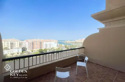 Apartment - Studio - 1 Bathroom for sale in East Porto Drive - Porto Arabia - The Pearl Island - Doha