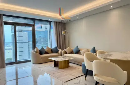 Apartment - 1 Bedroom - 2 Bathrooms for rent in Marina Tower 23 - Marina District - Lusail Apartment - 1 Bedroom - 2 Bathrooms for rent in Marina Tower 23 - Marina District - Lusail