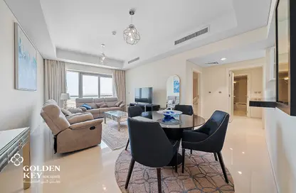 Apartment - 2 Bedrooms - 3 Bathrooms for rent in Burj DAMAC Waterfront - Waterfront Residential - The Waterfront - Lusail