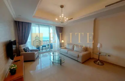 Apartment - 1 Bedroom - 2 Bathrooms for rent in Viva West - Viva Bahriyah - The Pearl Island - Doha