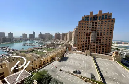 شقة - غرفة نوم - 2 حمامات للايجار في برج 18 - بورتو أرابيا - جزيرة اللؤلؤة - الدوحة
