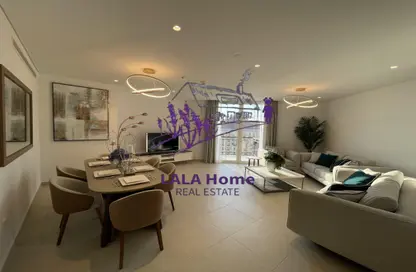 Apartment - 3 Bedrooms - 5 Bathrooms for rent in Floresta Gardens - Floresta Gardens - The Pearl Island - Doha
