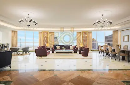 Apartment - 4 Bedrooms - 5 Bathrooms for rent in West Bay Tower - West Bay - West Bay - Doha