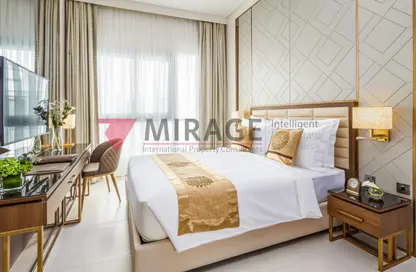 Room / Bedroom image for: Apartment - 2 Bedrooms - 3 Bathrooms for rent in Al Sadd Road - Al Sadd - Doha, Image 1