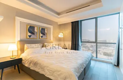 شقق فندقية - 1 حمام للبيع في ابراج بن الشيخ - المرقاب الجديد - الدوحة