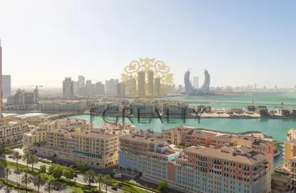 Apartment - 1 Bedroom - 2 Bathrooms for rent in West Porto Drive - Porto Arabia - The Pearl Island - Doha