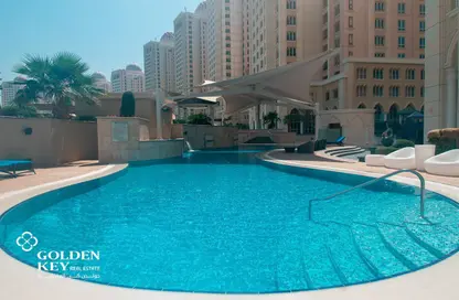 Apartment - 2 Bedrooms - 3 Bathrooms for rent in Viva East - Viva Bahriyah - The Pearl Island - Doha Apartment - 2 Bedrooms - 3 Bathrooms for rent in Viva East - Viva Bahriyah - The Pearl Island - Doha