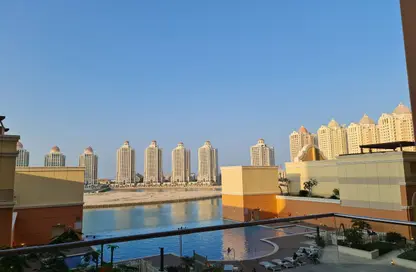Apartment - 1 Bedroom - 2 Bathrooms for rent in Al Mutahidah Tower - Viva Bahriyah - The Pearl Island - Doha