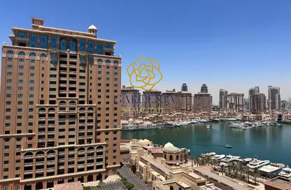 Apartment - 1 Bedroom - 2 Bathrooms for rent in East Porto Drive - Porto Arabia - The Pearl Island - Doha