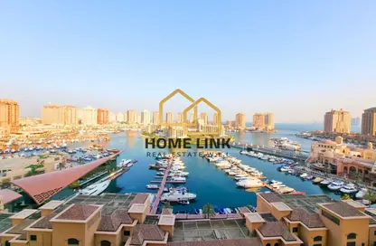 Apartment - 2 Bedrooms - 2 Bathrooms for sale in East Porto Drive - Porto Arabia - The Pearl Island - Doha
