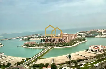 Apartment - 1 Bedroom - 2 Bathrooms for rent in West Porto Drive - Porto Arabia - The Pearl Island - Doha