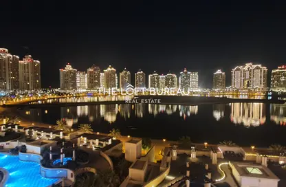 Apartment - Studio - 1 Bathroom for rent in Viva East - Viva Bahriyah - The Pearl Island - Doha