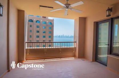 Terrace image for: Apartment - 3 Bedrooms - 4 Bathrooms for sale in Tower 4 - Porto Arabia - The Pearl Island - Doha, Image 1