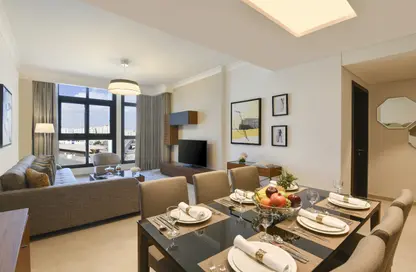 Apartment - 1 Bedroom - 2 Bathrooms for rent in Le Mirage City Walk - Fereej Bin Mahmoud South - Fereej Bin Mahmoud - Doha