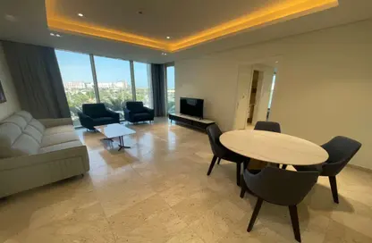 Apartment - 2 Bedrooms - 3 Bathrooms for rent in Marina Tower 23 - Marina District - Lusail