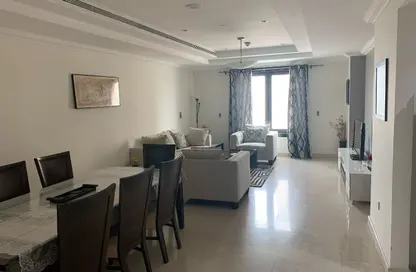 Apartment - 2 Bedrooms - 3 Bathrooms for rent in West Porto Drive - Porto Arabia - The Pearl Island - Doha