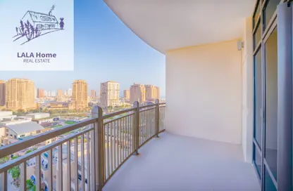 Apartment - 1 Bedroom - 1 Bathroom for rent in Abraj Bay - Abraj Quartiers - The Pearl Island - Doha