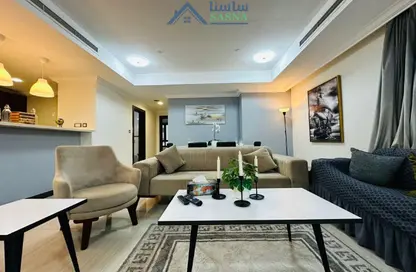 شقة - 2 غرف نوم - 2 حمامات للايجار في طريق بورتو الشرقي - بورتو أرابيا - جزيرة اللؤلؤة - الدوحة