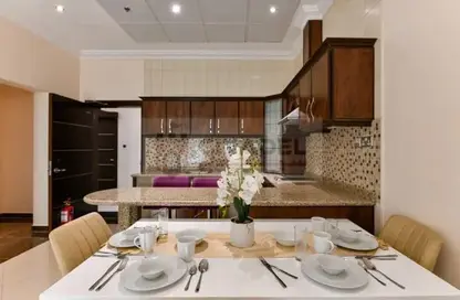 Dining Room image for: Apartment - 1 Bedroom - 2 Bathrooms for rent in Umm Ghuwalina - Umm Ghuwailina - Doha, Image 1