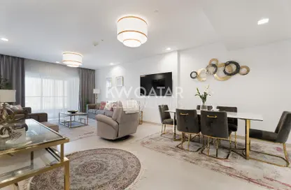 شقة - غرفة نوم - 2 حمامات للايجار في فيفا غرب - فيفا بحرية - جزيرة اللؤلؤة - الدوحة شقة - غرفة نوم - 2 حمامات للايجار في فيفا غرب - فيفا بحرية - جزيرة اللؤلؤة - الدوحة