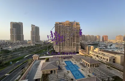 شقة - غرفة نوم - 2 حمامات للبيع في طريق بورتو الشرقي - بورتو أرابيا - جزيرة اللؤلؤة - الدوحة