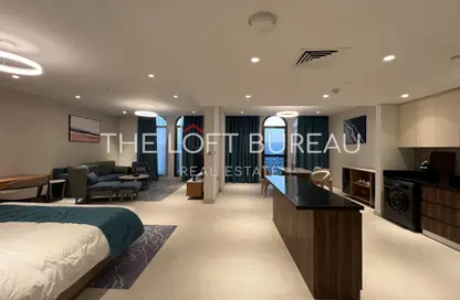 شقة - 1 حمام للايجار في البلاج الجنوبي - البلاج - جزيرة اللؤلؤة - الدوحة