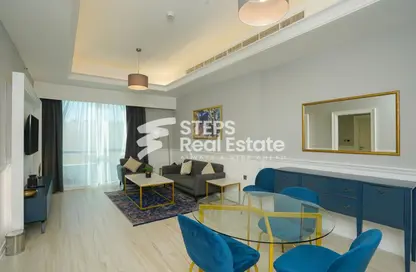 Apartment - 1 Bedroom - 2 Bathrooms for rent in Bin Al Sheikh Towers - Al Mirqab Al Jadeed - Doha
