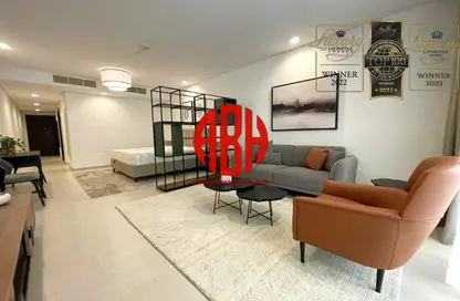 Apartment - Studio - 1 Bathroom for rent in Viva East - Viva Bahriyah - The Pearl Island - Doha