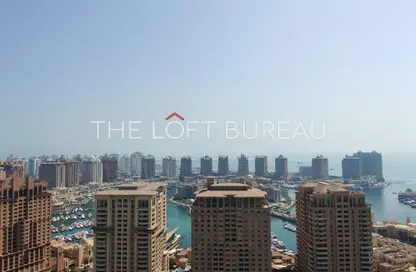 Apartment - 2 Bedrooms - 3 Bathrooms for rent in Abraj Bay - Abraj Quartiers - The Pearl Island - Doha