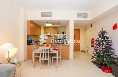 Dining Room image for: Apartment - 1 Bedroom - 1 Bathroom for sale in Lusail City - Lusail, Image 1