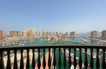 Apartment - 3 Bedrooms - 3 Bathrooms for rent in One Porto Arabia - Porto Arabia - The Pearl Island - Doha