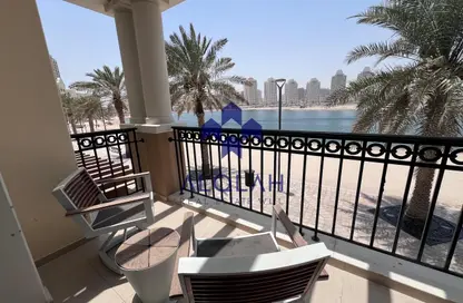 Apartment - 1 Bedroom - 2 Bathrooms for rent in Viva East - Viva Bahriyah - The Pearl Island - Doha
