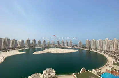 Apartment - 3 Bedrooms - 4 Bathrooms for rent in Viva West - Viva Bahriyah - The Pearl Island - Doha