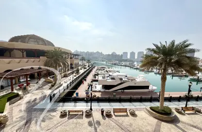 Townhouse - 1 Bedroom - 2 Bathrooms for rent in Porto Arabia Townhouses - Porto Arabia - The Pearl Island - Doha