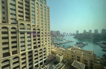 Apartment - Studio - 1 Bathroom for rent in East Porto Drive - Porto Arabia - The Pearl Island - Doha