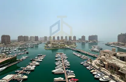 Apartment - 3 Bedrooms - 3 Bathrooms for sale in Porto Arabia - The Pearl Island - Doha