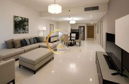 Apartment - 2 Bedrooms - 3 Bathrooms for rent in Burj DAMAC Marina - Marina District - Lusail