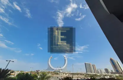 شقة - غرفة نوم - 2 حمامات للايجار في منطقة المارينا - الوسيل