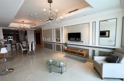 Apartment - 3 Bedrooms - 4 Bathrooms for rent in Viva East - Viva Bahriyah - The Pearl Island - Doha
